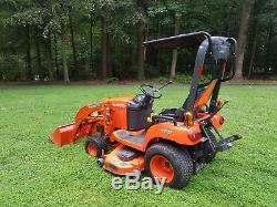 2007 Kubota BX 1850 with 54 mowing deck, canopy, and loader