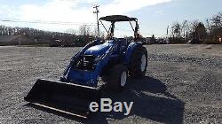 2007 New Holland TC55DA 4x4 Compact Tractor with Loader