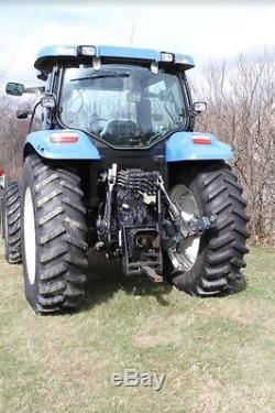 2007 New Holland TS115A Tractor With Loader 4WD Diesel Heat A/C in Cab NEW YORK