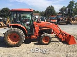 2008 Kubota L5740 4x4 Hydro Compact Tractor with Cab & Loader