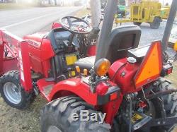 2008 MAHINDRA 2015HST COMPACT TRACTOR With LOADER. 4X4. HYDRO. DIESEL. NICE UNIT