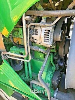 2009 John Deere 6330 Tractor Tiger Flail Mower Enclosed Cab Super Clean 3k Hours