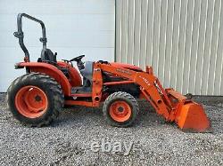 2009 KUBOTA L3240DT TRACTOR With LOADER, 4X4, 540 PTO, 933 HRS, 32 HP PRE-EMISSION
