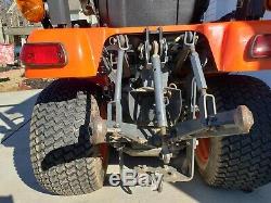 2009 Kubota BX-1850 Sub Compact Tractor Loader Belly Mower 4x4 3 point Hitch PTO