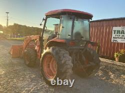 2009 Kubota L3240 4x4 Hydro 32Hp Compact Tractor with Cab & Loader 1600Hrs