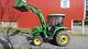 2010 JOHN DEERE 4320 4X4 COMPACT UTILITY CAB TRACTOR With LOADER HYDRO 1050 HRS