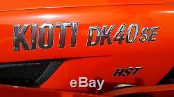 2010 Kioti DK40SE HST 4x4