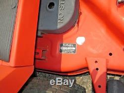 2010 Kubota BX2350 4WD Tractor with60 Belly Deck, Turf Tires, 120hrs