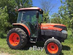 2010 Kubota L5240 Hst 4x4 Tractor Enclosed Cab 54hp Diesel Cheap Shipping Rates
