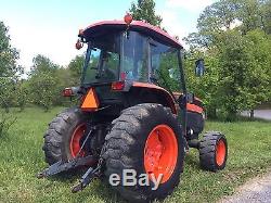 2010 Kubota L5240 Hst 4x4 Tractor Enclosed Cab 54hp Diesel Cheap Shipping Rates