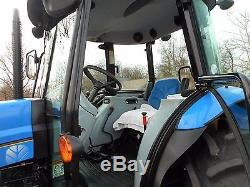 2010 New Holland Td5050 Cab+ Loader+4x4 With 1,100 Hrs. Michelin Radial Rubber
