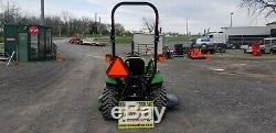 2011 John Deere 1023E Compact Loader Tractor With Mower 220 Hours! Very Nice