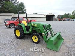 2011 John Deere 3038e 4wd Tractor With Loader 38 Horsepower Hst Transmission