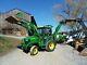 2011 John Deere 3120 4x4 Tractor With Loader Backhoe And Cab
