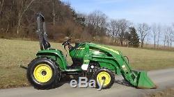 2011 John Deere 3320 4x4 Tractor With Loader