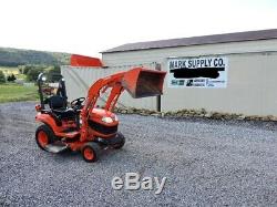 2011 Kubota BX1860 Sub Compact Tractor Loader Belly Mower 4X4 3 Point Hitch PTO