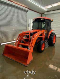 2011 Kubota L3540 4wd Hst Cab Compact Tractor With A/c And Heat