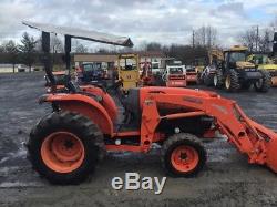 2011 Kubota L4740 4x4 Compact Tractor With Loader