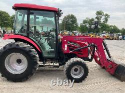 2011 Mahindra 5010 4x4 Hydro 50Hp Compact Tractor with Cab & Loader 1400Hrs