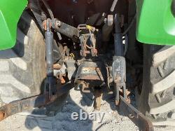2012 John Deere 3520 4x4 Hydro Compact Tractor with Cab & Snow Blade 1000 Hours