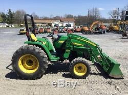 2012 John Deere 4105 4x4 Compact Tractor with Loader