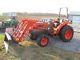2012 KIOTI DK40SE COMPACT TRACTOR With LOADER. 4X4. 41HP. ONLY 535 HRS! RUNS GREAT