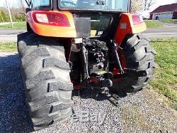 2012 KIOTI RX6010C CAB TRACTOR With KL601 LOADER. 4X4. INDUSTRIAL TIRES. NICE UNIT