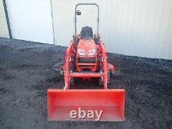 2012 Kubota B2920 Compact Tractor With Loader And Belly Mower 4x4 3 Pnt 1118 Hrs