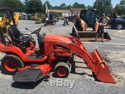 2012 Kubota BX1850 4X4 Hydo Compact Tractor with Loader 60 Mower Only 300Hrs
