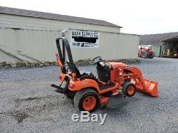 2012 Kubota BX1860 Sub Compact Tractor Loader Belly Mower 4X4 3 Point Hitch PTO