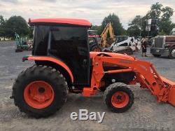 2012 Kubota L5240 4x4 Hydro Compact Tractor with Cab & Loader