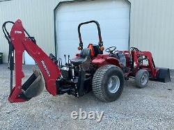 2012 Mahindra 3016 Tractor Loader Backhoe, Post Rops, Outriggers, 4x4, 330 Hours