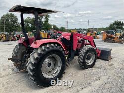 2012 Mahindra 8560 4x4 85Hp Fam Tractor with Loader Only 1800Hrs