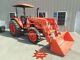 2013 KUBOTA M6060 TRACTOR With LA1154 LOADER, 540 PTO, 4X4, 196 HRS, 63.5HP DIESEL