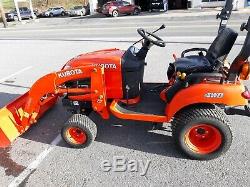2013 Kubota BX1870 Tractor with Front Loader 4WD Hydro 18 hp diesel used 270 hours