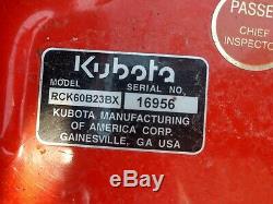 2013 Kubota BX2350 4X4 Farm Tractor 60 Belly Mower 299 Hrs 1 owner rear blade