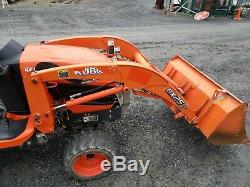 2013 Kubota BX25DLB Compact Loader Tractor WithBackhoe Just Serviced