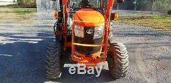 2013 Kubota L4760 TLB Tractor WithCab Only 588 Hours! Just Serviced! Nice