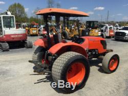 2013 Kubota M7040 4x4 70hp Utility Tractor with Canopy& Front Weighs Only 2300Hrs