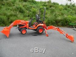 2013 Kubotra Bx25d Tractor Loader Backhoe With 95 Hours And Extras