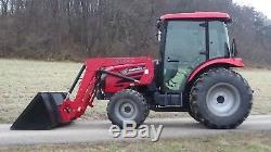 2013 Mahindra 5010 4x4 Tractor With Loader And Cab