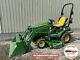 2014 JOHN DEERE 1025R TRACTOR With LOADER, 4X4, 540 PTO, HYDROSTATIC, 169 HOURS