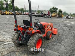 2014 Kubota B2620 4x4 26Hp Hydro Compact Tractor with Loader Only 178Hrs