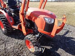 2014 Kubota B2650 Tractor with Loader and Backhoe, 4WD, Hydro, 683 hours
