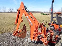 2014 Kubota B2650 Tractor with Loader and Backhoe, 4WD, Hydro, 683 hours