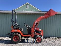 2014 Kubota Bx2670 4x4 Diesel Compact Tractor Clean! 162 Hrs Cheap Shipping
