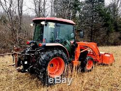 2014 Kubota Grand L3940D cab tractor, 4x4, loader, remotes, A/C, heat