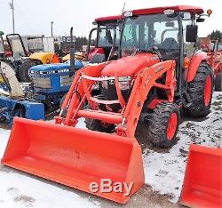 2014 Kubota L4060hstc / L4060 4wd Tractor / La805 Loader 183 Hours