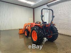 2014 Kubota L4600 Hst 4wd Tractor Loader With Quick Attach Bucket