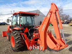 2014 Kubota L4760 Tractor, C/H/A, 4WD, LA1055 Loader SSL QA, BH92 Backhoe, 422Hr